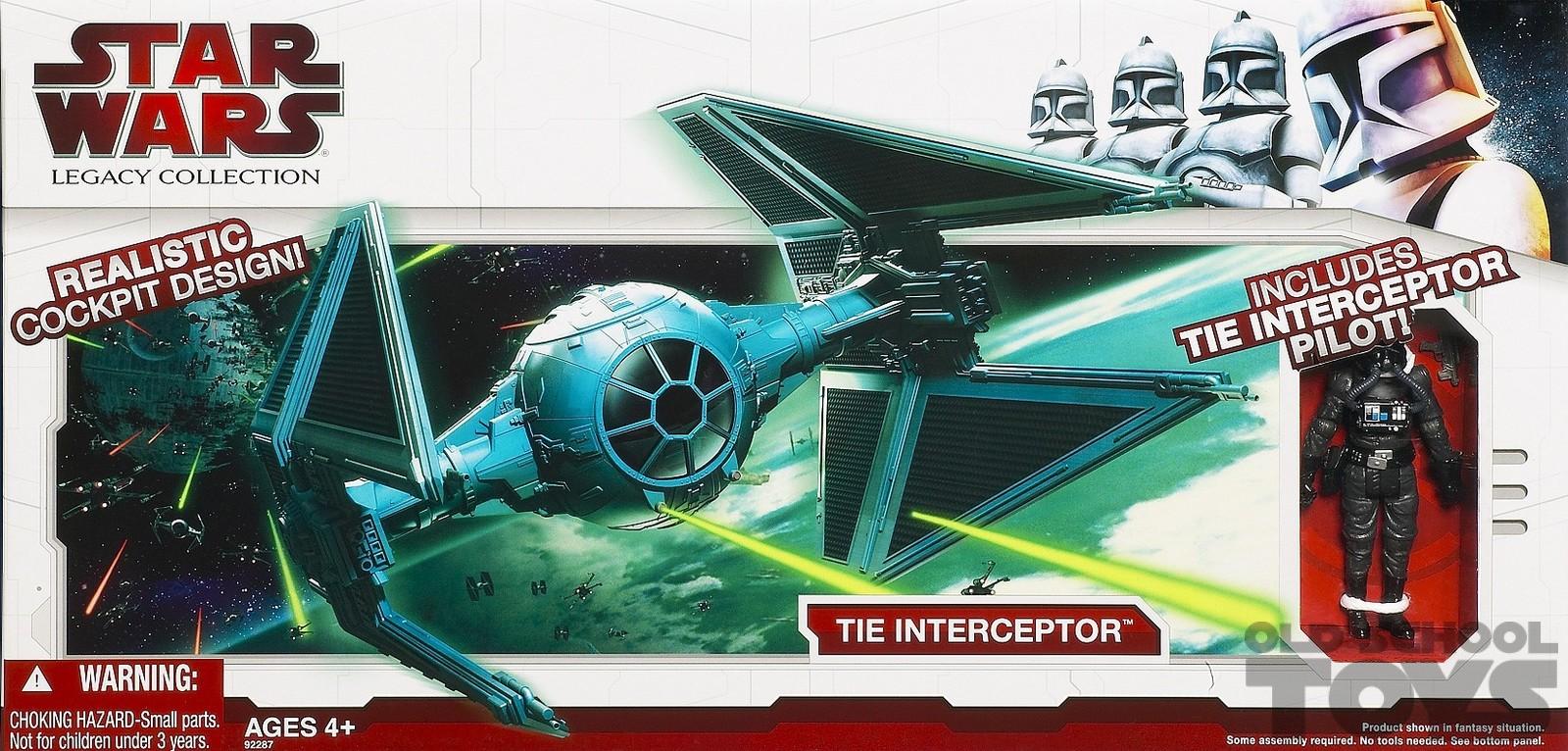 Star Wars Tie Interceptor the Legacy Collection in doos Toys R Us ...