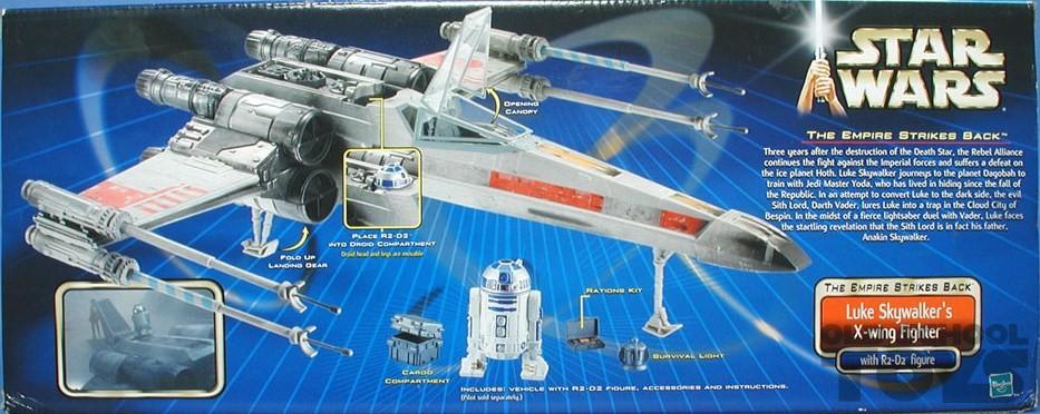 Star Wars Saga Luke Skywalker's X-Wing Fighter with R2-D2 in doos