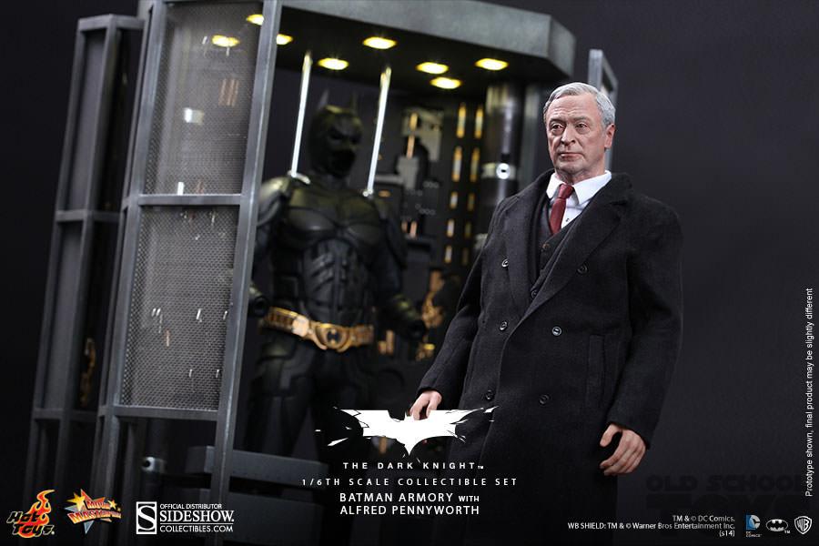 BATMAN ARMORY WITH BRUCE WAYNE Set by Hot Toys