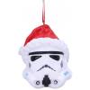 Star Wars Stormtrooper santa hat hanging ornament in doos Nemesis Now