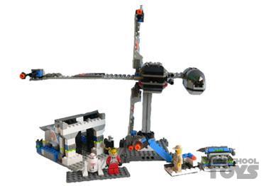 Lego 7180: Star Wars B-Wing Fighter at Rebel Control Center | Old