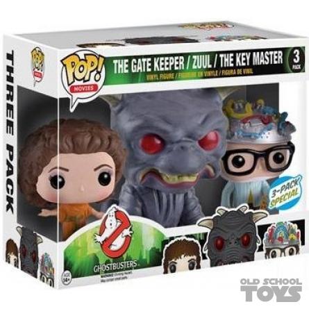 Ghostbusters the Gatekeeper, Zuul & the Key Master 3-pack Pop Vinyl Movies  Series (Funko) Walmart exclusive