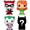 Heroes 4-pack Harley Quinn, Poison Ivy & the Joker Bitty Pop (Funko)