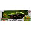 Teenage Mutant Ninja Turtles Raphael & 1967 Chevrolet Camaro 1:24 in doos (Jada Toys Metals die cast)