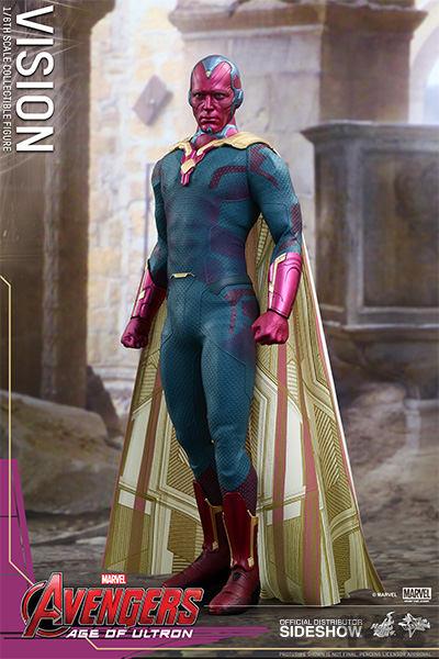 Hot Toys Vision The Avengers Age Of Ultron Mms296 In Doos Old School Toys