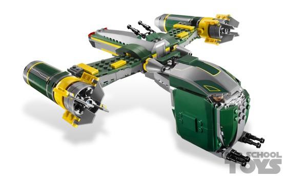 Lego 7930 Star Wars Bounty Hunter Assault Gunship compleet