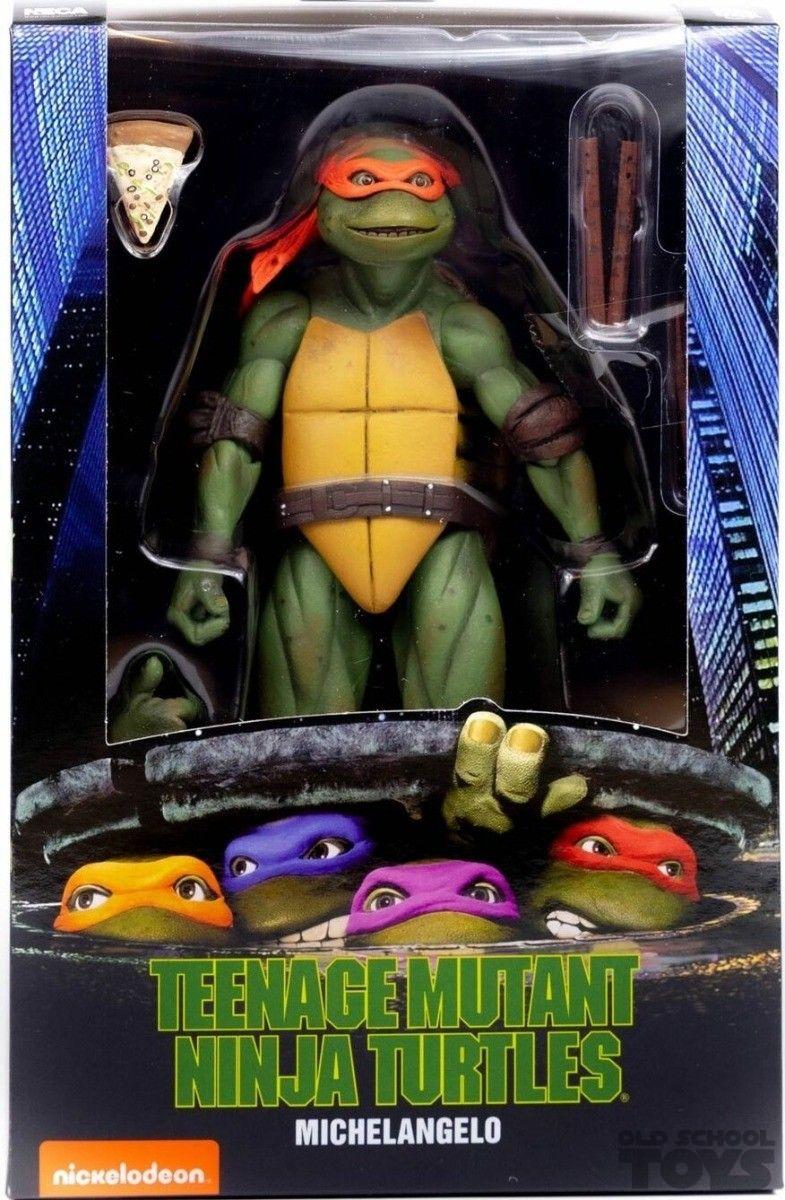 wervelkolom aanbidden passend Michelangelo Teenage Mutant Ninja Turtles in doos Neca exclusive | Old  School Toys