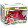 Deadpool's Chimichanga Truck Pop Vinyl Rides (Funko) red New York Comic Con exclusive