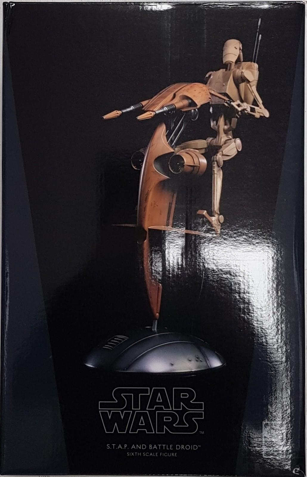 Review and photos of Star Wars S.T.A.P., Battle Droid action figure by  Sideshow
