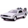 Back to the Future Time Machine DeLorean 1:32 in doos (Jada Toys Metals die cast)