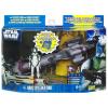 Star Wars Barc Speeder Bike & Clone Trooper Buzz the Clone Wars in doos Walmart exclusive