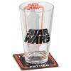 Star Wars Darth Vader glass and coaster set (Funko)