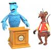 Sam the Eagle and Rizzo the Rat the Muppets Diamond Select in doos