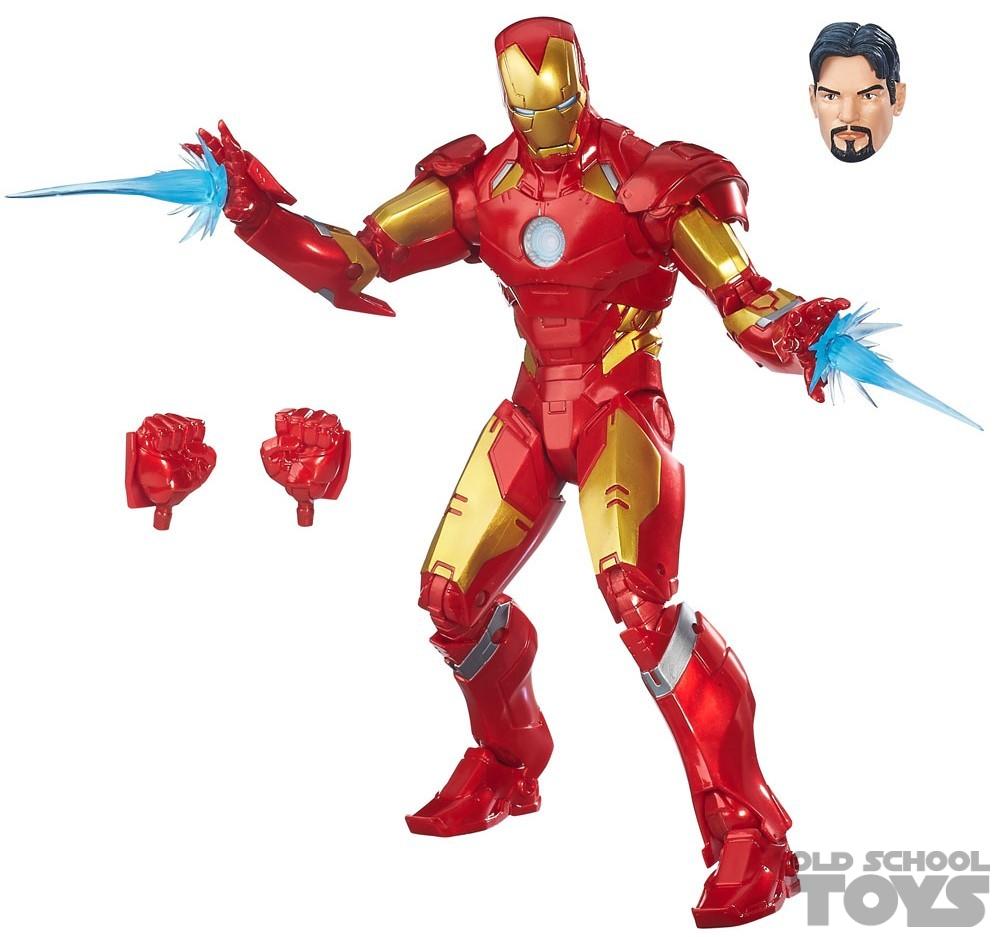 Marvel Iron Man Legends Series in doos 12 inch Old School Toys