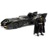 Batman 1989 Batmobile & Batman 1:24 in doos (Jada Toys Metals die cast)