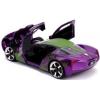 DC Comic's the Joker & 2009 Chevy Corvette Stingray 1:24 in doos (Jada Toys Metals die cast)