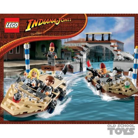  LEGO Indiana Jones Venice Canal Chase (7197) : Toys & Games