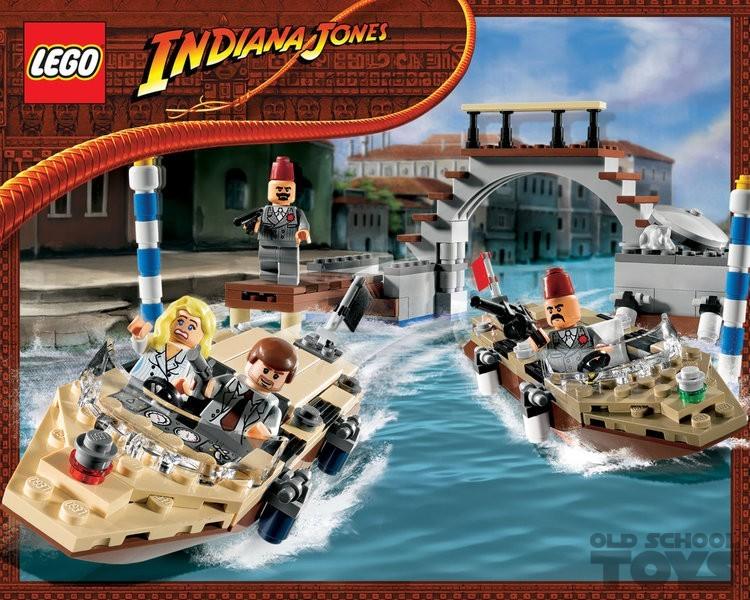  LEGO Indiana Jones Venice Canal Chase (7197) : Toys & Games