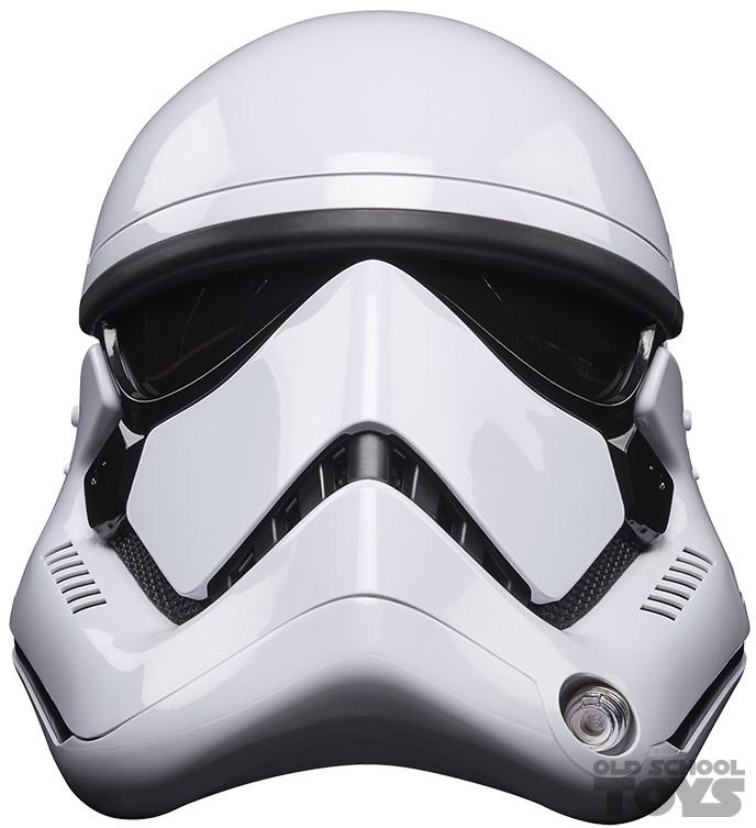Registratie Konijn rooster Star Wars First Order Stormtrooper electronic life size helmet the Black  Series in doos | Old School Toys