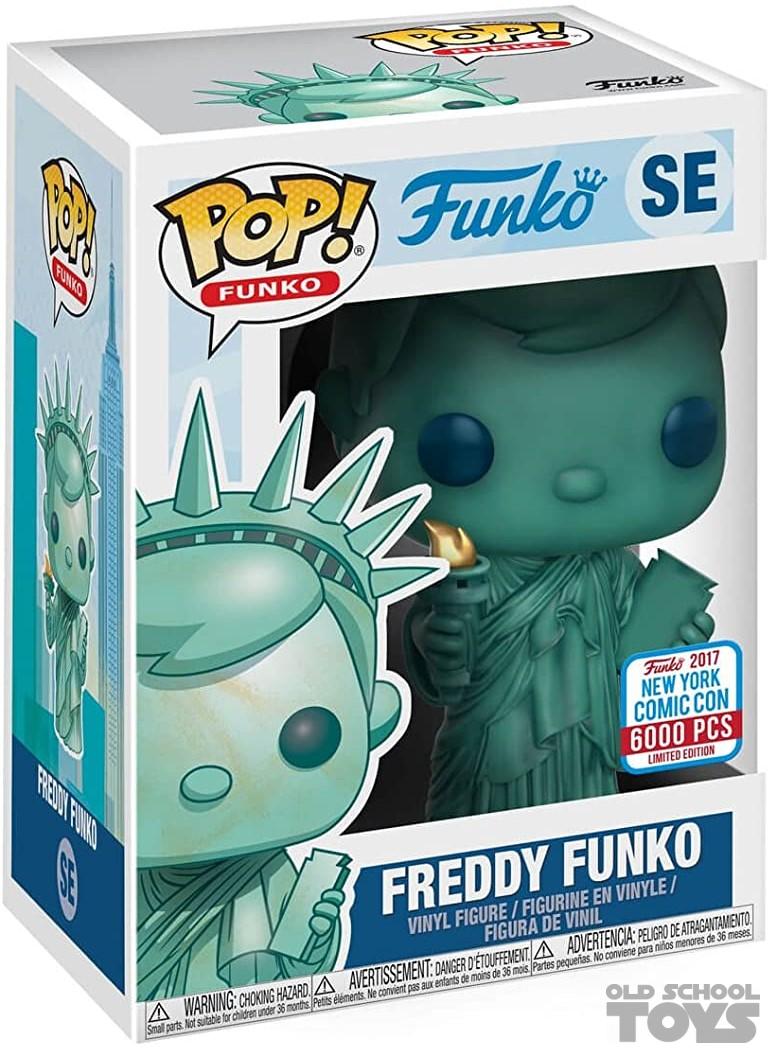 Extreme armoede Gooey Verbinding verbroken Freddy Funko (statue of liberty) Pop Vinyl (Funko) Funko convention  exclusive | Old School Toys