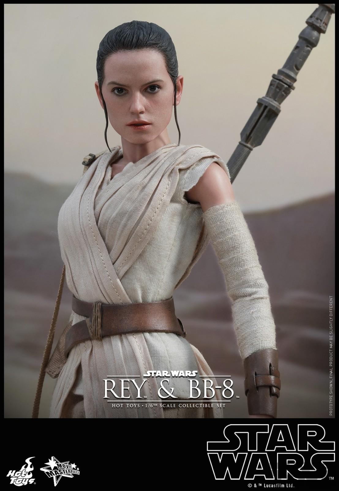 Hot Toys Rey And Bb 8 Star Wars The Force Awakens Mms337 In Doos Old School Toys 