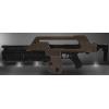 Aliens puls rifle life size replica brown & weathered in doos Hollywood Collectibles Group