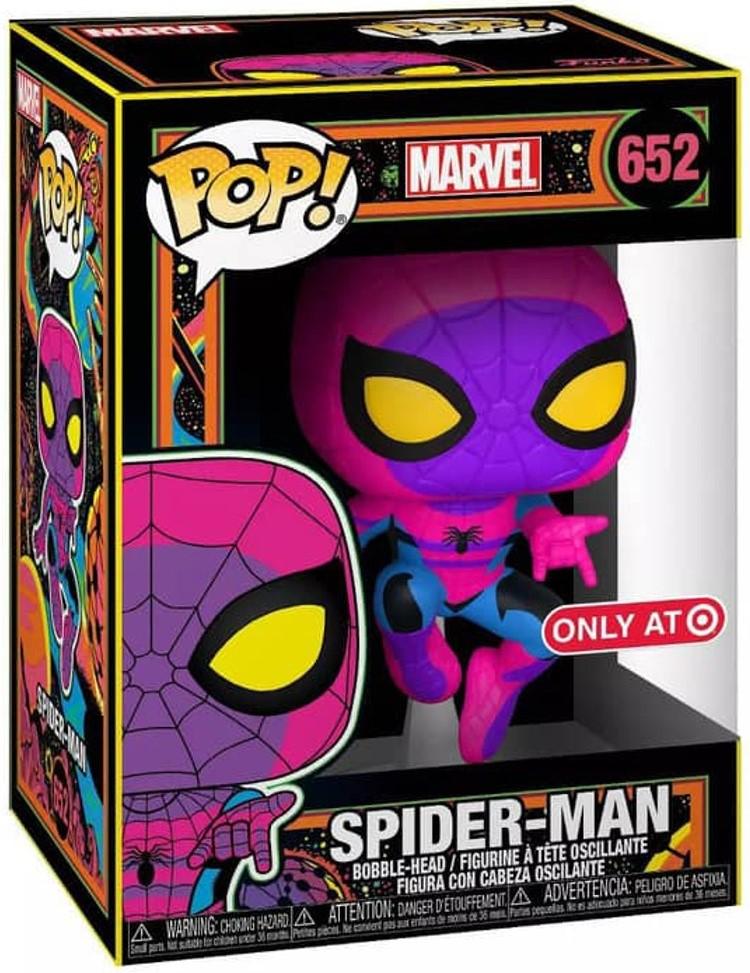 Blacklight Target Exclusive 2024 Marvel Funko Bundle