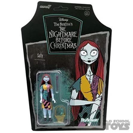 Sally the Nightmare Before Christmas MOC ReAction Super7 | Old School Toys