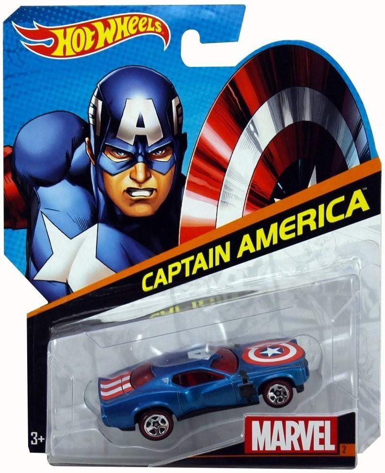 Hot Wheels Captain America Marvel MOC (Mattel) | Old School Toys