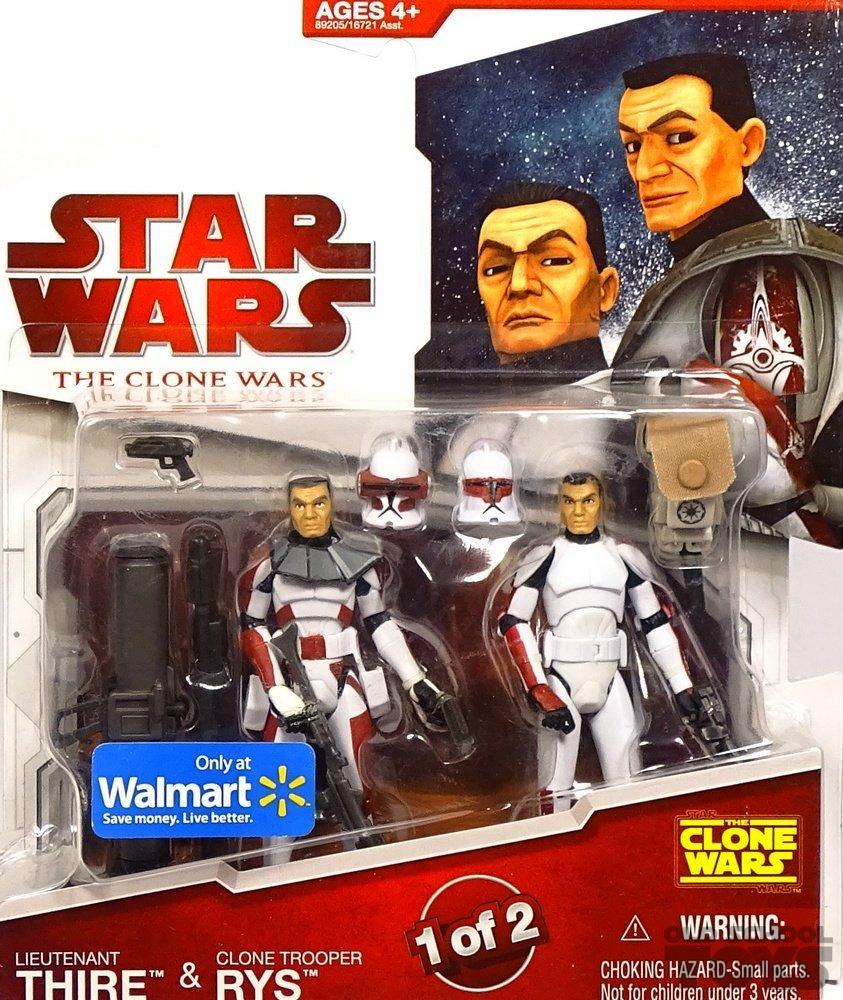 Star Wars Lieutenant Thire & Clone Trooper Rys 2-pack the Clone