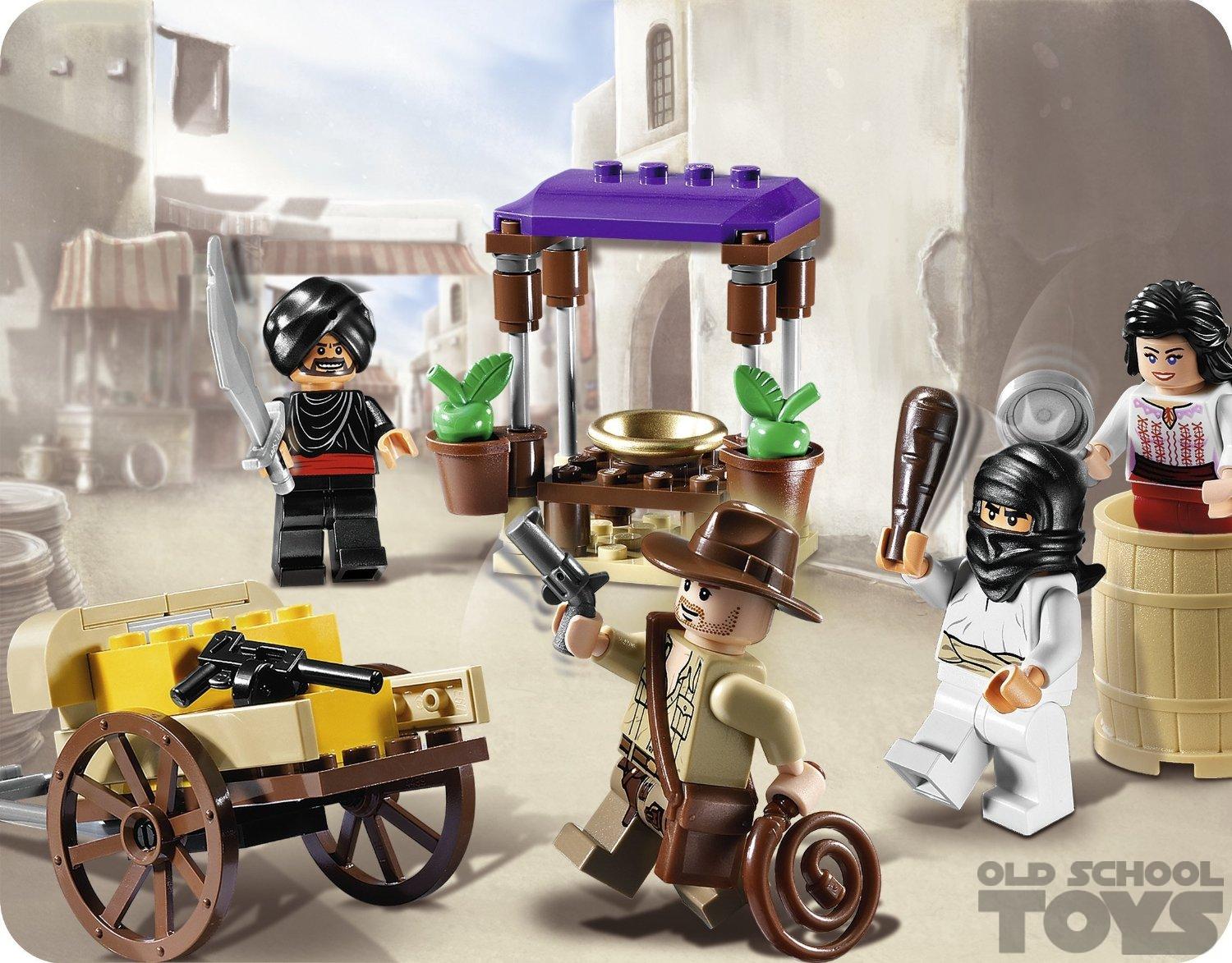 Lego 7195 Indiana Jones Ambush in Cairo in doos | Old School Toys