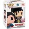 Superman (Imperial Palace) Pop Vinyl Heroes (Funko) Asia convention metallic exclusive
