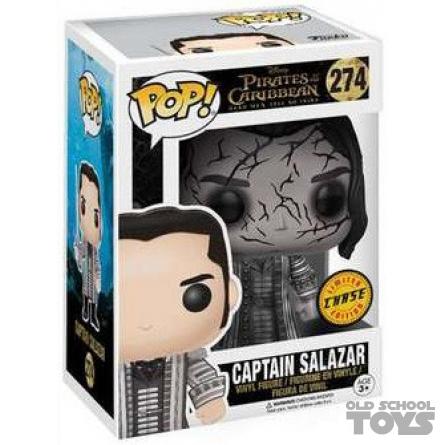 Captain Salazar Dead men tell no tales Pop Vinyl Disney Series Funko ghost chase exclusive Old School Toys