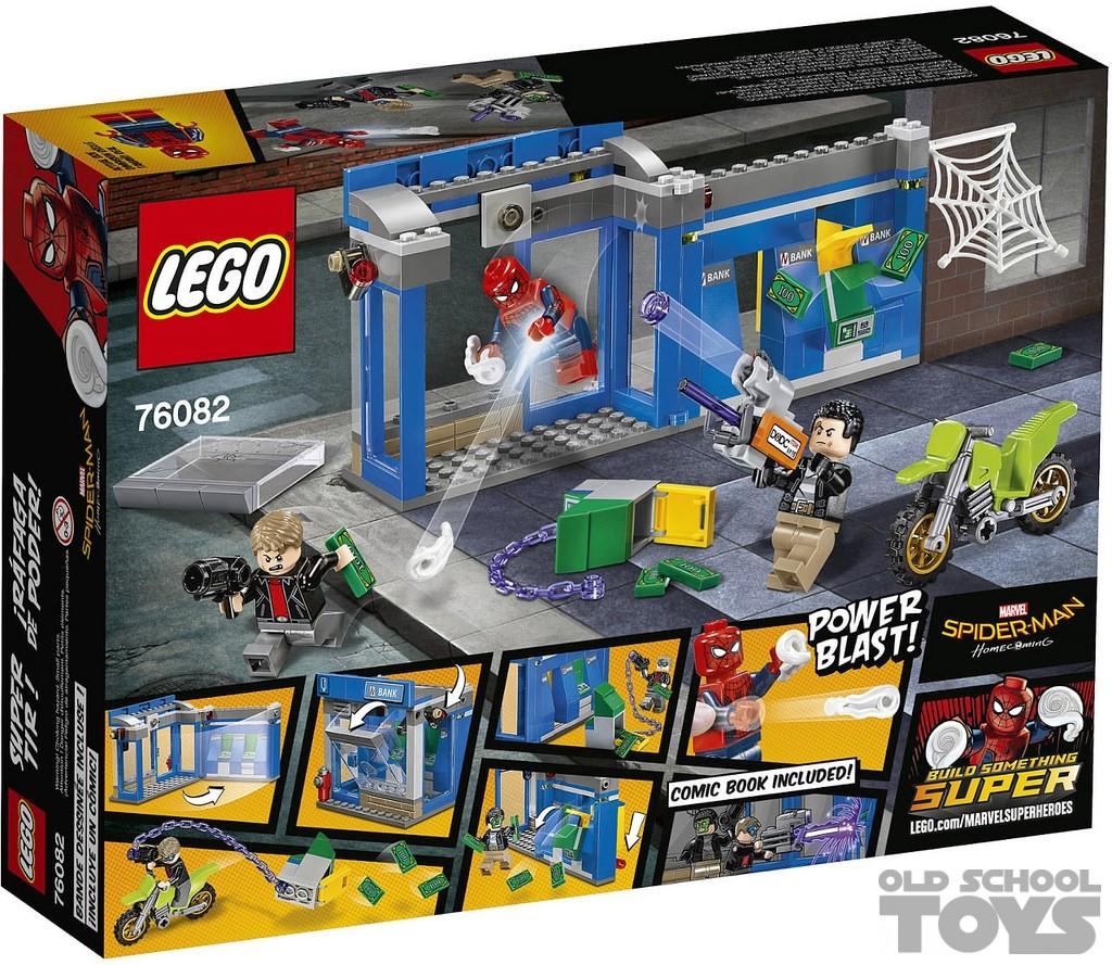 lego spider man atm heist