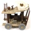 Star Wars vintage Ewok Battle Wagon compleet