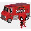 Deadpool's Chimichanga Truck Pop Vinyl Rides (Funko) red New York Comic Con exclusive