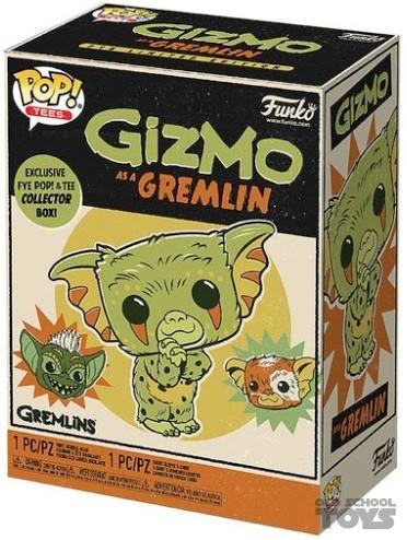 Groenteboer eetpatroon paar Gremlins (Gizmo as Gremlin) Pop Vinyl & Tee Movies Series (Funko) special  edition | Old School Toys