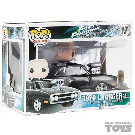 Funko Pop Rides Fast Furious 1970 Dodge Charger + Dom Toretto #17