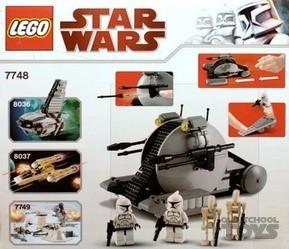 attent marionet Prijs Lego 7748 Star Wars Corporate Alliance Tank Droid en doos | Old School Toys