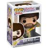 Bob Ross with paintbrush (the joy of painting) Pop Vinyl Television Series (Funko)