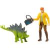 Claire & stegosaurus MOC Jurassic World Lost Kingdom