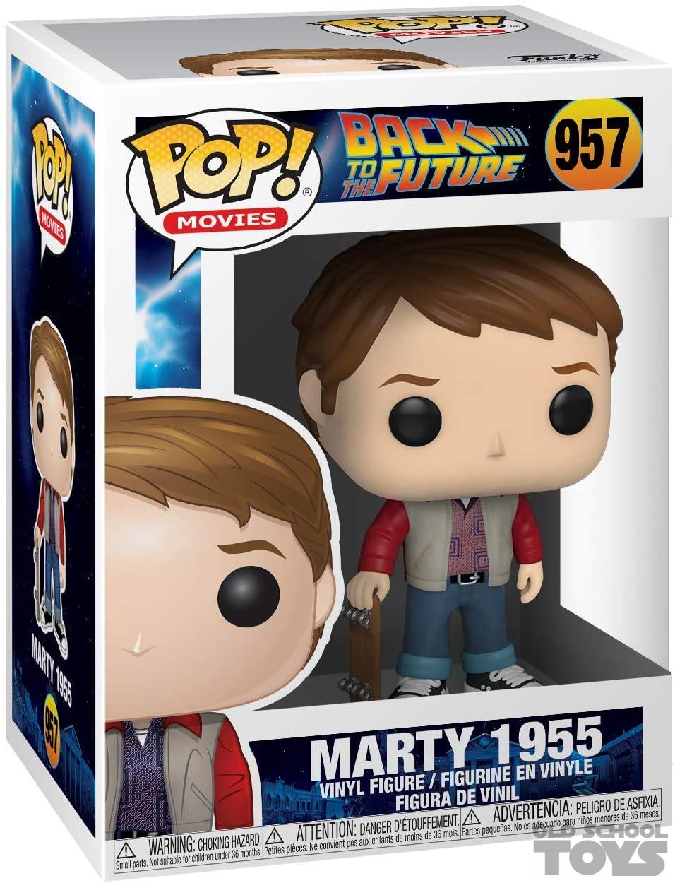 Marty 1955 (Back to the Future) Pop Vinyl Movies Series (Funko) Old School Toys