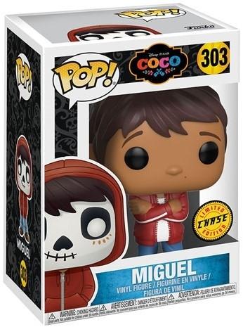 Funko POP! Disney and Pixar Movie COCO Miguel LIMITED EDITION CHASE and  Miguel NON CHASE Toy Action Figure - 2 POP BUNDLE