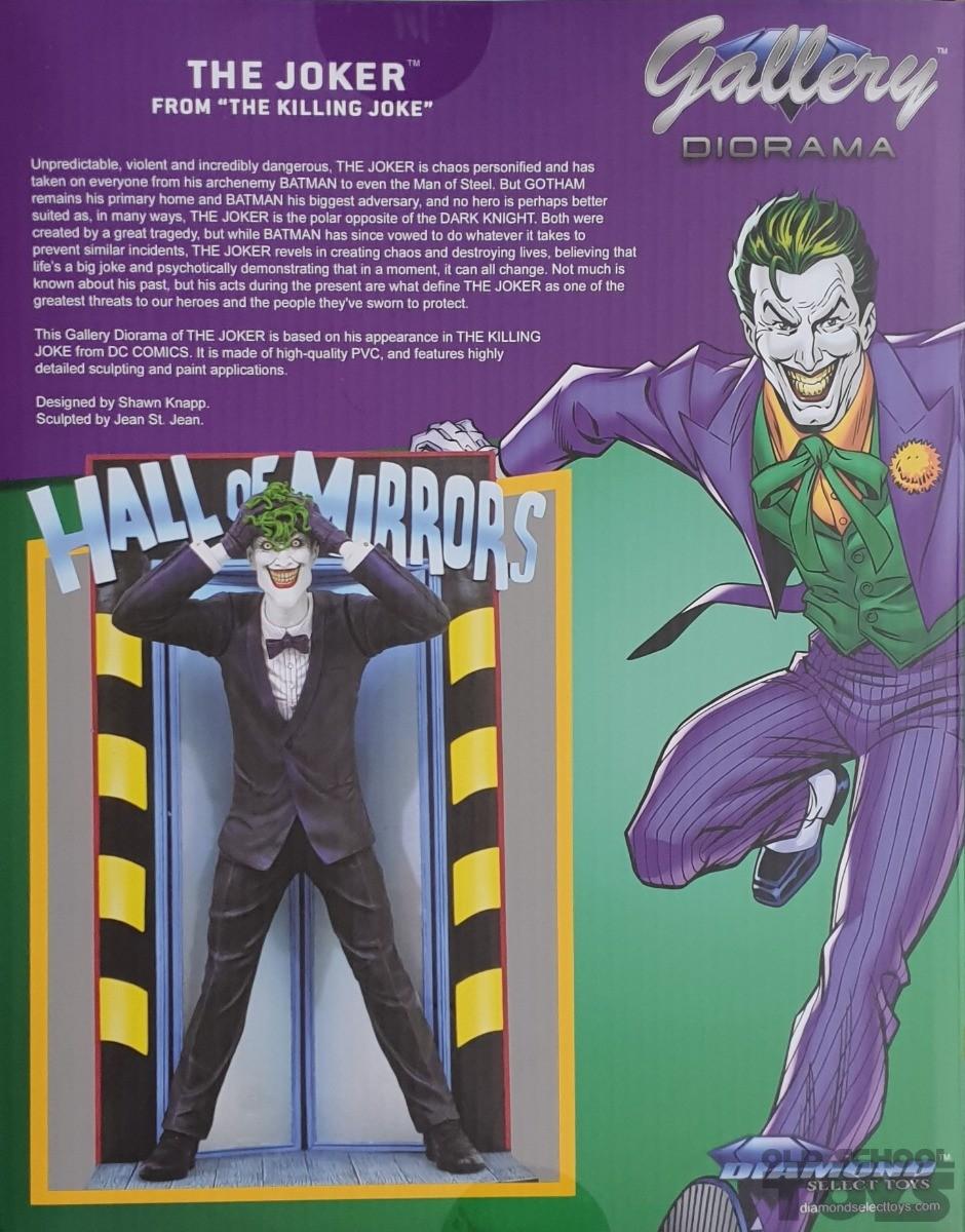 joker gallery statue