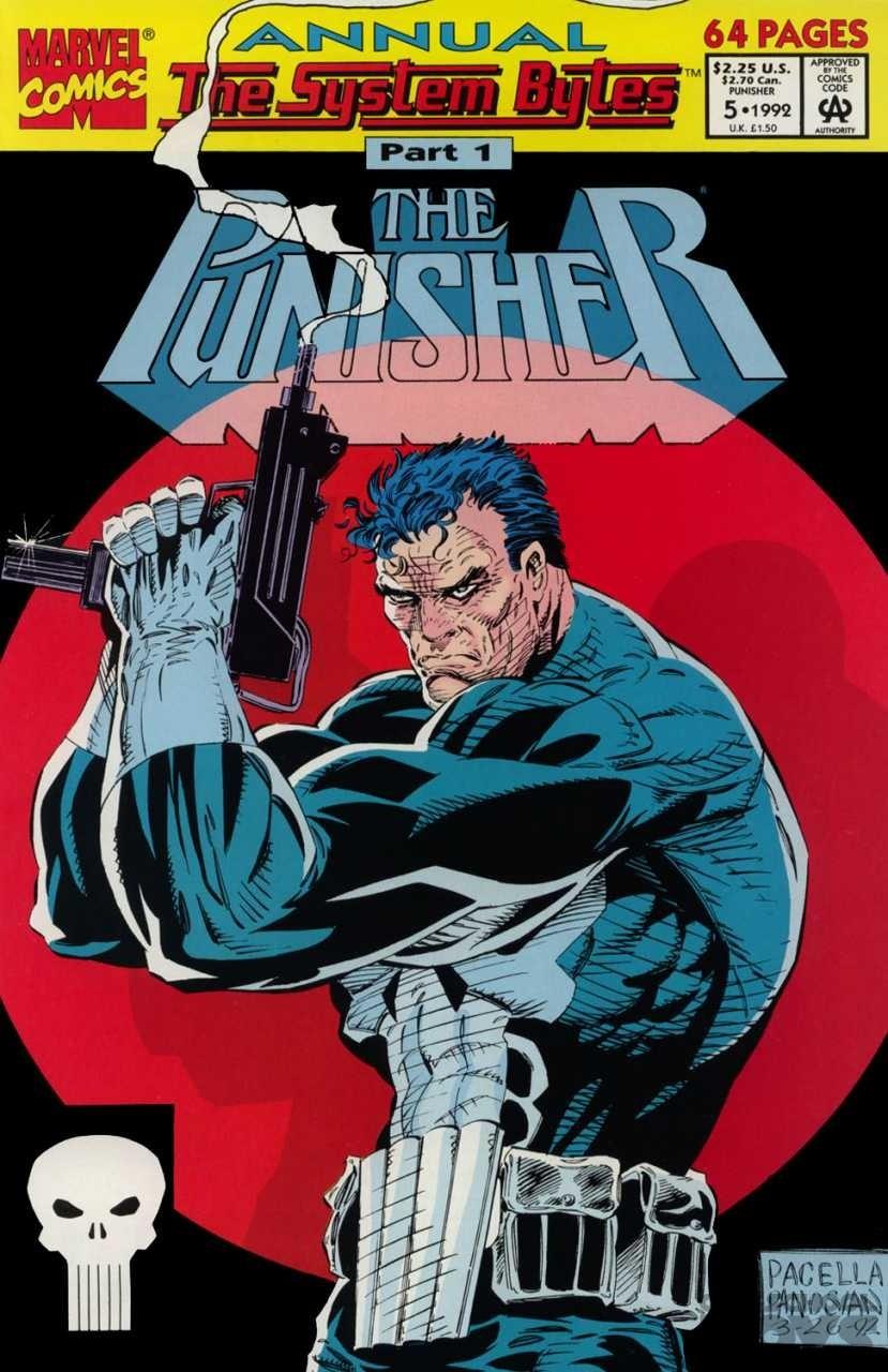 the Punisher Annual nummer 5 (Marvel Comics) | Old School Toys