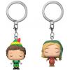 Buddy the Elf & Jovie (Elf) Pocket Pop Keychain (Funko) exclusive