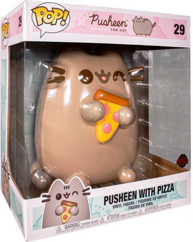 pusheen with pizza funko pop 10 inch