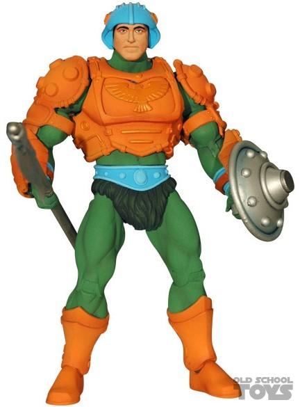 Motu Eternian Palace Guards 2-pack Matty Collector's Figuren Op Kaart 