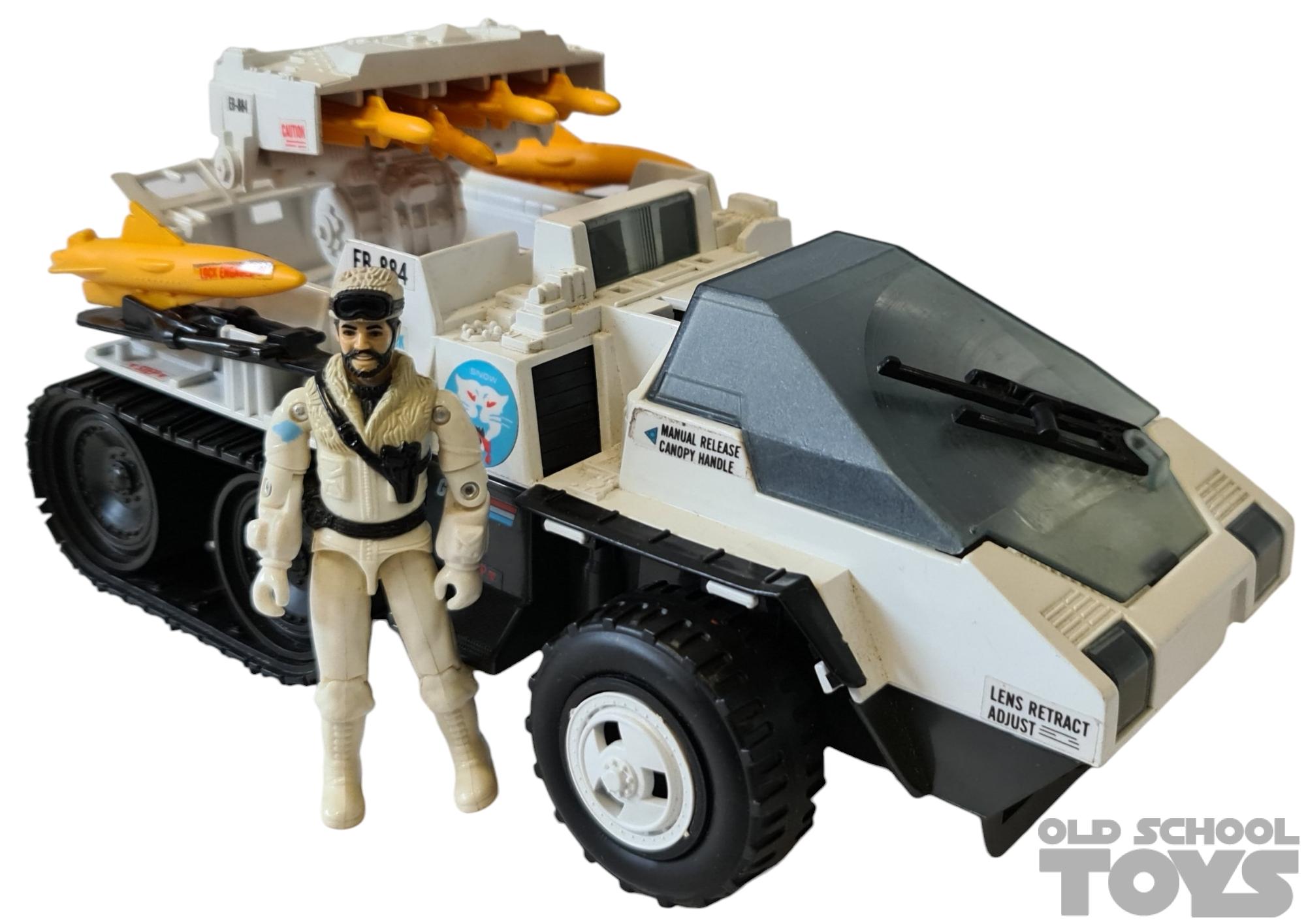 GI JOE Snow Cat incompleet | Old School Toys