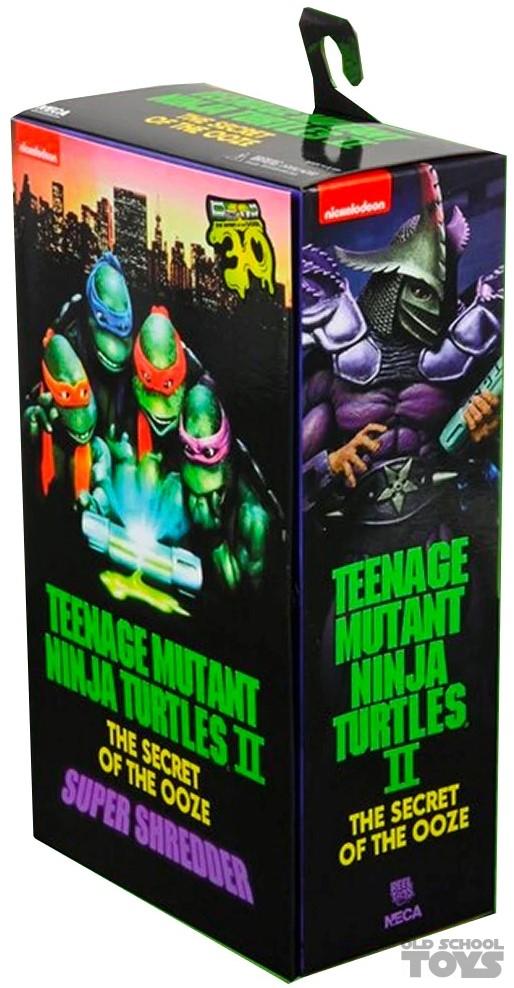 NECA Super Shredder Teenage Mutant Ninja Turtles 2 Secret of The Ooze 30th TMNT